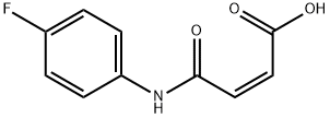 N-(4-氟苯基)马来酸 结构式