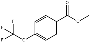 4-三氟甲氧基苯甲酸甲酯 结构式
