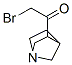 Ethanone, 1-(1-azabicyclo[2.2.1]hept-3-yl)-2-bromo-, endo- (9CI) 结构式