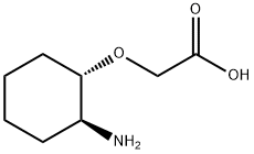 Acetic acid, [(2-aminocyclohexyl)oxy]-, (1S-trans)- (9CI) 结构式