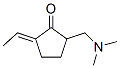 Cyclopentanone, 2-[(dimethylamino)methyl]-5-ethylidene-, (E)- (9CI) 结构式