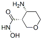 2H-Pyran-3-carboxamide,4-aminotetrahydro-N-hydroxy-,(3R,4R)-(9CI) 结构式