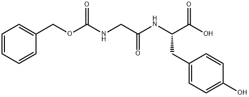 Z-GLY-TYR-OH 结构式