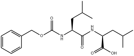 Z-LEU-LEU-OH 结构式