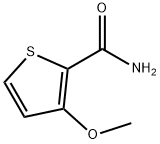 3-甲氧基噻吩-2-甲酰胺 结构式