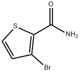 3-溴噻吩-2-甲酰胺 结构式