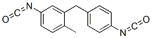 3-(p-isocyanatobenzyl)-p-tolyl isocyanate 结构式