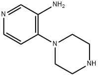 3-Pyridinamine,4-(1-piperazinyl)-(9CI) 结构式