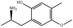 Phenol, 2-(2-aminopropyl)-4-methoxy-5-methyl-, (R)- (9CI) 结构式