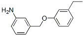 Benzenamine, 3-[(3-ethylphenoxy)methyl]- (9CI) 结构式