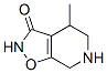 Isoxazolo[5,4-c]pyridin-3(2H)-one, 4,5,6,7-tetrahydro-4-methyl- (9CI) 结构式