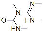 Urea, N,N-dimethyl-N-[(methylamino)(methylimino)methyl]- (9CI) 结构式