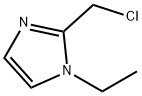 2-CHLOROMETHYL-1-ETHYL-1H-IMIDAZOLE 结构式