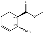 3-Cyclohexene-1-carboxylicacid,2-amino-,methylester,trans-(9CI) 结构式