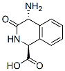 1-Isoquinolinecarboxylicacid,4-amino-1,2,3,4-tetrahydro-3-oxo-,trans-(9CI) 结构式