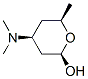 2H-Pyran-2-ol, 4-(dimethylamino)tetrahydro-6-methyl-, [2R-(2alpha,4alpha,6alpha)]- (9CI) 结构式