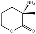 2H-Pyran-2-one,3-aminotetrahydro-3-methyl-,(S)-(9CI) 结构式