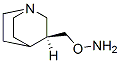 1-Azabicyclo[2.2.2]octane,3-[(aminooxy)methyl]-,(S)-(9CI) 结构式