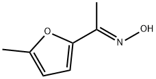 (E)-1-(5-甲基呋喃-2-基)乙-1-酮肟 结构式