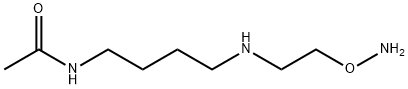 Acetamide,  N-[4-[[2-(aminooxy)ethyl]amino]butyl]- 结构式