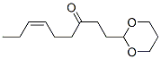 (Z)-1-(1,3-dioxan-2-yl)non-6-en-3-one 结构式