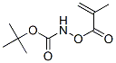 Carbamic acid, [(2-methyl-1-oxo-2-propenyl)oxy]-, 1,1-dimethylethyl ester (9CI) 结构式