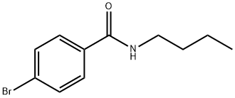 N-丁基-4-溴苯甲酰胺 结构式