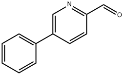 5-PHENYLPYRIDINE-2-CARBALDEHYDE 结构式