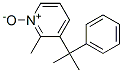 Pyridine, 2-methyl-3-(1-methyl-1-phenylethyl)-, 1-oxide (9CI) 结构式