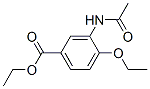 Benzoic acid,3-(acetylamino)-4-ethoxy-, ethyl ester 结构式