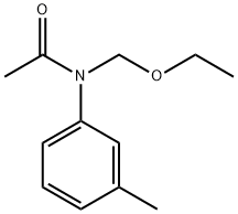 Acetamide, N-(ethoxymethyl)-N-(3-methylphenyl)- (9CI) 结构式