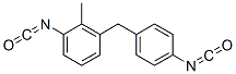 3-(p-isocyanatobenzyl)-o-tolyl isocyanate 结构式