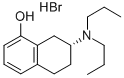 (R)-(+)-8-HYDROXY-DPAT HYDROBROMIDE 结构式