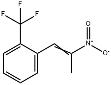 BETA-METHYL-BETA-NITRO-2'-(TRIFLUOROMETHYL)STYRENE 结构式