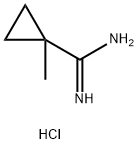 1-甲基环丙烷甲脒盐酸盐 结构式