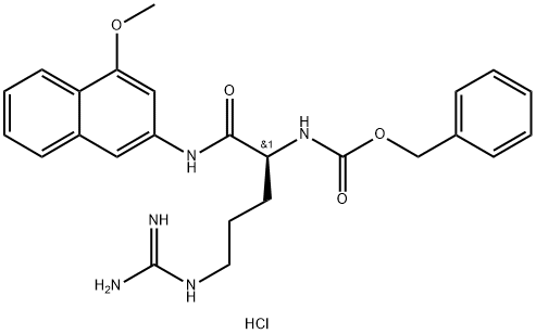Z-ARG-4MΒNA · HCL 结构式