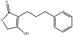 3-(3-Phenylpropyl)-4-hydroxy-2(5H)furanone 结构式