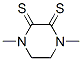 2,3-Piperazinedithione,1,4-dimethyl-(9CI) 结构式