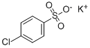 4-氯苯磺酸钾 结构式