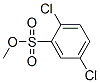 methyl 2,5-dichlorobenzenesulphonate 结构式