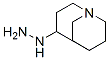 1-Azabicyclo[3.3.1]nonane,4-hydrazino-,endo-(9CI) 结构式