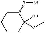 Cyclohexanone, 2-hydroxy-2-methoxy-, oxime (9CI) 结构式