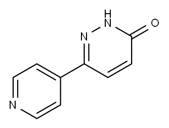 6-(吡啶-4-基)吡嗪-3(2H)-酮 结构式
