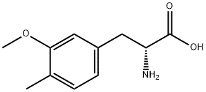 D-Phenylalanine, 3-methoxy-4-methyl- (9CI) 结构式