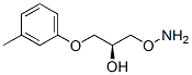 2-Propanol,1-(aminooxy)-3-(3-methylphenoxy)-,(2S)-(9CI) 结构式