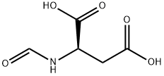 D-Aspartic acid, N-formyl- (9CI) 结构式