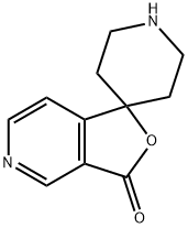 螺[呋喃并[3,4-c]吡啶-1(3H),4'-哌啶]-3-酮 结构式