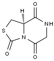 3H-Thiazolo[3,4-a]pyrazine-3,5,8-trione,tetrahydro-,(8aR)-(9CI) 结构式