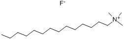 十四烷基三甲基氟化铵 结构式