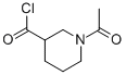 3-Piperidinecarbonyl chloride, 1-acetyl- (9CI) 结构式